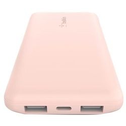 10K Power Bank w/USB-C 15W - Rose Gold Powerbank (Akku) - 10000 mAh