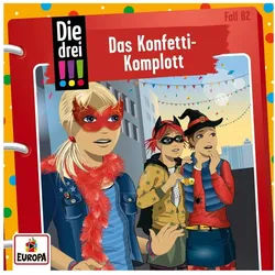 United Soft Media Hörspiel Die drei !!! 82: Das Konfetti-Komplott