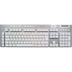 LOGITECH G915 X Lightspeed, weiß, LEDs RGB, GL TACTILE, USB/Bluetooth, DE
