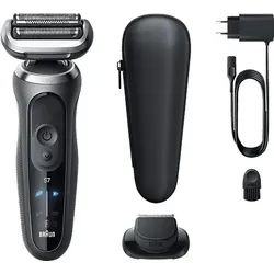 BRAUN 72-G1200S Rasierer Series 7 Grau (Senso Flex)