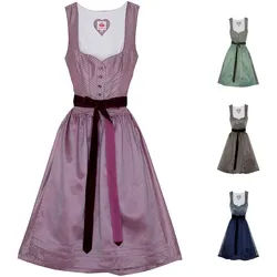 Spieth & Wensky Dirndl Deich Dirndl Dirndl Deich Lange-Dirndl Kleid 2-teiliges Trachtenkleid 44/2XL