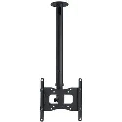 VCM Deckenhalterung »DX«, BxH: 22 x 55 cm, Stahl - schwarz