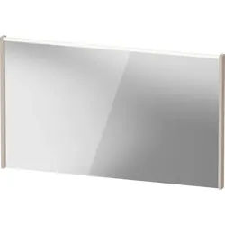 Duravit D-Code Spiegel DC7079091910000 1200x700x48, Taupe Matt, mit LED Beleuchtung