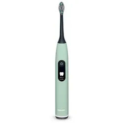 BEURER Schallzahnbürste SC50 Green Planet Peppermint Schallzahnbürste, 80k Schwing., 5 Modi, 2