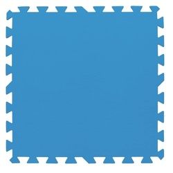 Bestway Pool-Bodenschutzfliese Flowclear Pool-Bodenschutzfliesen-Set, 8 Stück á 50 x 50 cm, blau