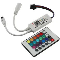 ChiliTec RGB LED-Stripe Controller Bluetooth incl. IR-Fernbedienung + App-Steuerung