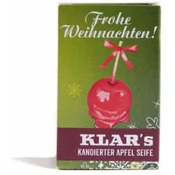 Klar-Seifen - Klar's Weihnachtsseife kandierter Apfel, (palm√∂lfrei) 100 g