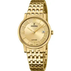 Festina Quarz Damen Klassik F20021/2 - beige,gold - 29.3mm