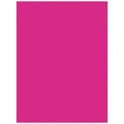 Bilderdepot24 Teppich Vinyl Kinderzimmer Mädchen Jungen funktional, rechteckig - pink glatt, nass wischbar (Saft, Tierhaare) - Saugroboter & Bodenheizung geeignet rosa 45 cm x 60 cm