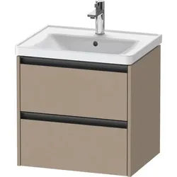 Duravit Ketho.2 Waschtischunterbau wandhängend Leinen Matt 584x455x549 mm - K25281075750000 K25281075750000