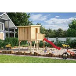 Nordic Holz Spielhaus TIVOLI 1, BxTxH: 230x270x194 cm beige