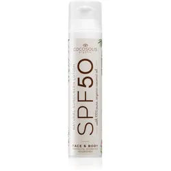 COCOSOLIS Natural Sunscreen Lotion Sonnenschutzcreme SPF 50 100 ml