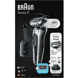 Braun Elektrorasierer Elektrorasierer 70-S7200cc silberfarben