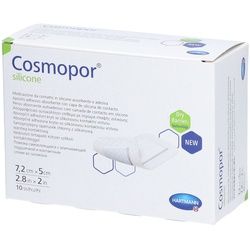 Hartmann Cosmopor® Silikon 7,2 x 5 cm