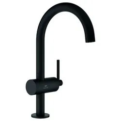 GROHE Einhand-Waschtischbatterie Atrio, 24362 L-Size phantom black, 24362KF0 24362KF0