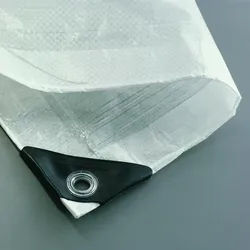 Noor Gewebeplane Hobby 120g/m2 Weiß 3x5 m
