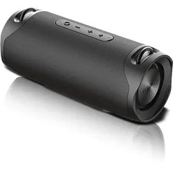 PEAQ PPA 502 Bluetooth Lautsprecher, Schwarz, Wasserfest