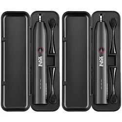 Curaprox Hydrosonic Black ist eine weiße Schallzahnbürste