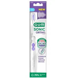 GUM SONIC ORTHO Schallzahnbürste