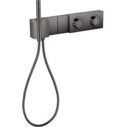 hansgrohe Fertigset Select Axor Edge UP-Thermostat, 2 Verb, Dia.Schl, pol. bla vc