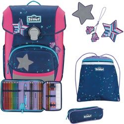 Scout Neo Schulranzen-Set 4-teilig DIN Pretty Star