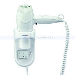 All Care Valera Excel Shaver Kunststoff weiß Haartrockner 1600 W mit Spiralkabel und Rasiersteckdose