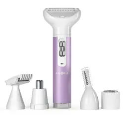 Ailoria Evapore SET Rasierer mit verschiedenen Aufsätzen USB 1 St lila Unisex