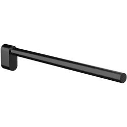 emco flow Handtuchhalter, einarmig, starr, 320 mm, 275013332, Farbe: Schwarz