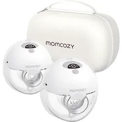 MOMCOZY M5 Double Milchpumpe Grau