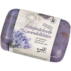 Saling Handseife Schafmilchseife - Lavendelblüten