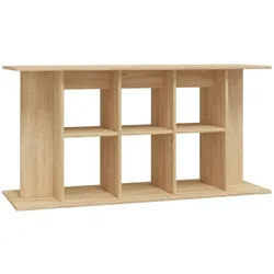vidaXL Aquariumunterschrank 120 x 40 x 60 cm Aquariumständer Sonoma Eiche 120x40x60 cm Spanplatte bunt