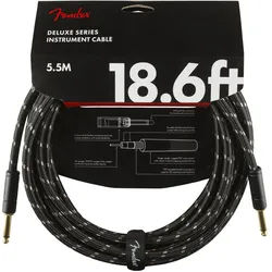 Fender Deluxe Series Cable Straight 5,5m Black Tweed