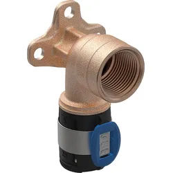 Geberit FlowFit Anschlusswinkel 90° mit IG (Ausführung: 20 mm - 1/2'' IG 36 mm)
