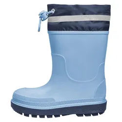 Playshoes Regenstiefel gefüttert Gummistiefel blau 24