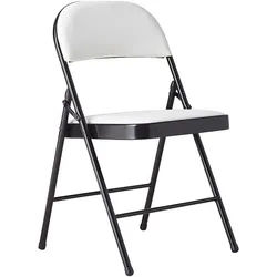 Klappsessel Walter III Schwarz/Beige
