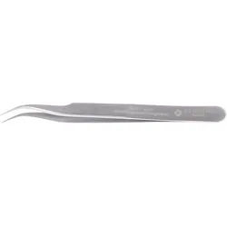 BERN 5 055 - SMD-Pinzette, 40° gebogen, sehr spitz, 120 mm