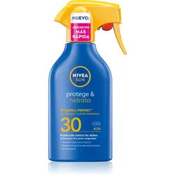 NIVEA SUN Protect & Moisture feuchtigkeitsspendendes Gel zum Bräunen SPF 30 270 ml
