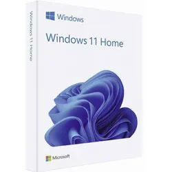 Microsoft Windows 11 Home 64bit OEM/DSP DVD für PC. Computer-Kabel, 64-Bit OEM/DSP Version blau