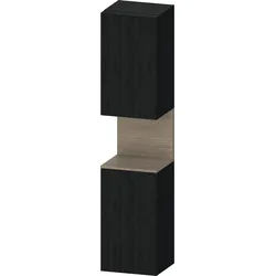 Duravit Qatego Hochschrank, Türanschlag links, 400x360x1760mm, Nische Eiche Terra, QA1346L35160000, Farbe: Eiche Schwarz