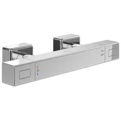 Villeroy & Boch Universal Taps & Fittings Brause-Thermostat TVS00001800061 eckig, Wandmontage, chrom