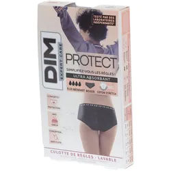 DIM Protect Waschbarer Menstruationsslip - Boxer - Bio-Baumwolle - Reichlicher Fluss - 48/50