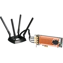 QNAP QWA-AC2600 - Netzwerkadapter - PCIe 2.0 Low-Profile - Wi-Fi 5 - für QNAP TS-1232, 1277, 253, 453, 473, 677, 832, 853, 877, 977, TVS-2472, 473, 673, 872, 873
