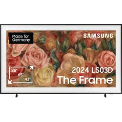 SAMSUNG GQ75LS03 The Frame Lifestyle QLED TV (Flat, 75 Zoll / 189 cm, UHD 4K, SMART TV, Tizen)