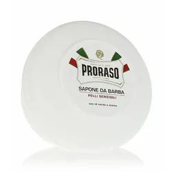 PRORASO Rasierseife White Shaving Soap In A Bowl Sensitive Haut 150ml