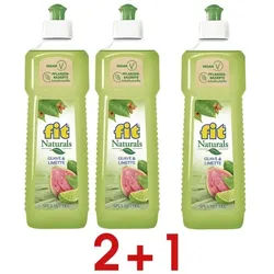 fit 2+1 Aktion: Geschirrspülmittel »Naturals Guave & Limette« 500ml