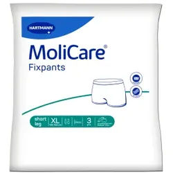 MoliPants® Fixpants, Einfache und sichere Fixierung von Inkontinenzeinlagen, 1 Faltschachtel = 3 Stück, Größe XL