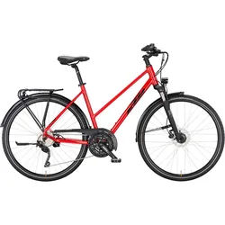 KTM Veneto Disc 30 Damen Trapez rot 2024 - 28" - 46 cm