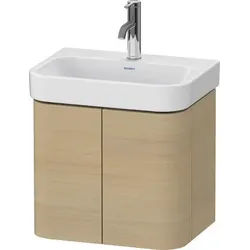 Duravit Happy D.2 Plus Waschtischunterbau wandhängend Mediterrane Eiche Matt 475x350x415 mm - HP4384 HP4384071710000