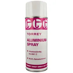 C. Herbert Torrey GmbH & Co. KG Lack Aluminium Lack Spray 99% rein - Sprühdose 400 ml, hitzebeständig