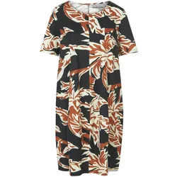 La robe en jersey Oda Green Cotton noir